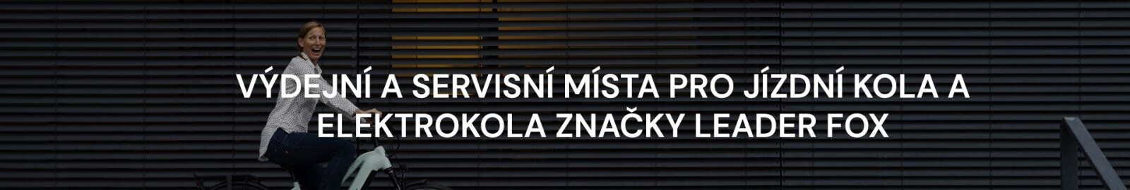 Výdejní a servisní místa Leader Fox